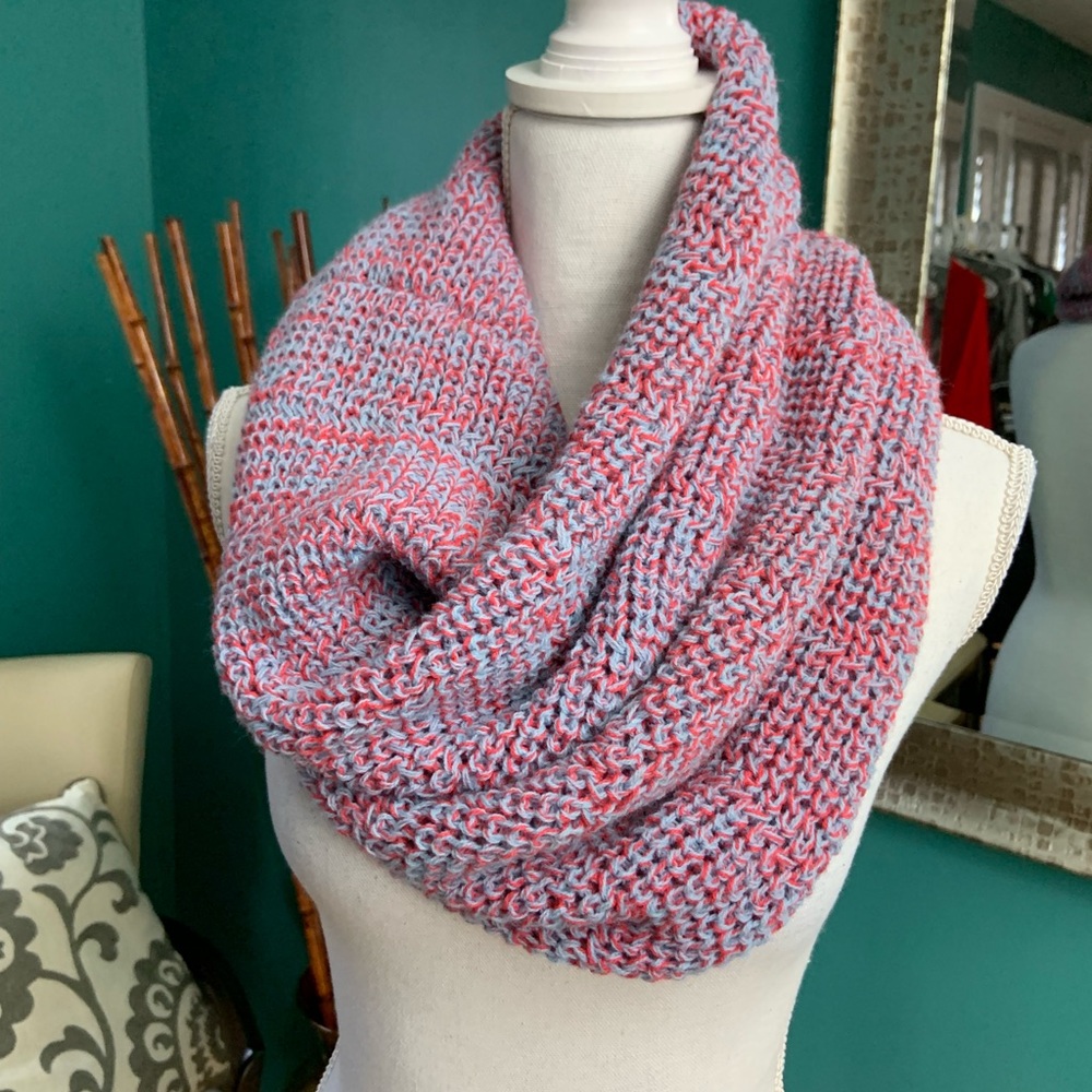 Handmade knitted scarf